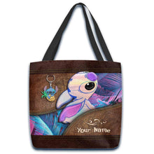 Load image into Gallery viewer, Personalized Hologram Tote Bag Custom Name Gift for Mom