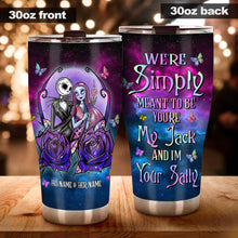 Load image into Gallery viewer, Personalized Nightmare Tumbler Unique Couple Gift Custom Name 20oz