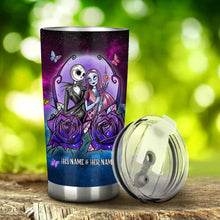 Load image into Gallery viewer, Personalized Nightmare Tumbler Unique Couple Gift Custom Name 20oz