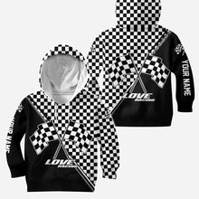 Load image into Gallery viewer, Personalized Racing Hoodie and Leggings Set Custom Name Gift
