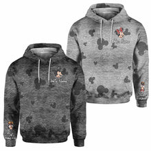 Load image into Gallery viewer, Personalized Couple Hoodies Custom Names Matching Gifts