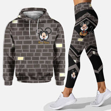 Load image into Gallery viewer, Personalized Mouse Hoodie and Leggings Set Custom Name Gift