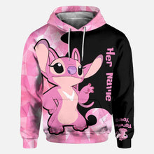 Load image into Gallery viewer, Personalized Couple Ohana Hoodies Custom Name Gift