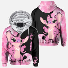 Load image into Gallery viewer, Personalized Couple Ohana Hoodies Custom Name Gift