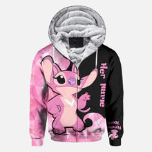 Load image into Gallery viewer, Personalized Couple Ohana Hoodies Custom Name Gift