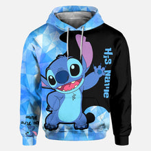 Load image into Gallery viewer, Personalized Couple Ohana Hoodies Custom Name Gift