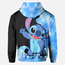 Load image into Gallery viewer, Personalized Couple Ohana Hoodies Custom Name Gift