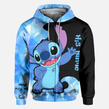 Load image into Gallery viewer, Personalized Couple Ohana Hoodies Custom Name Gift