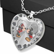 Load image into Gallery viewer, Personalized Heart Pendant Necklace Custom Couple Gift for Wife