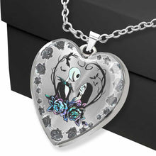 Load image into Gallery viewer, Personalized Heart Pendant Necklace for Couples with Custom Design