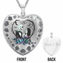 Load image into Gallery viewer, Personalized Heart Pendant Necklace for Couples with Custom Design