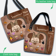 Load image into Gallery viewer, Personalized Grandma Tote Bag with Custom Names Fun Design