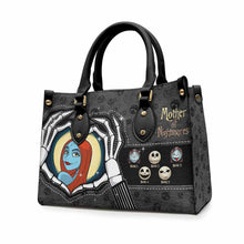 Load image into Gallery viewer, Personalized Mother's Day Leather Handbag Unique Horror Design Gift