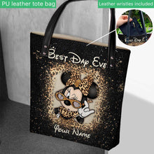 Load image into Gallery viewer, Personalized Best Day Ever Mouse Ears Tote Bag Gift for Her