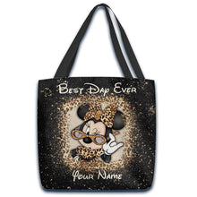 Load image into Gallery viewer, Personalized Best Day Ever Mouse Ears Tote Bag Gift for Her