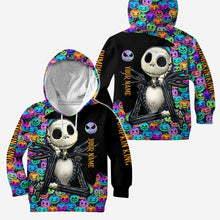 Load image into Gallery viewer, Personalized Pumpkin King Hoodie and Leggings Set for Halloween