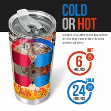 Load image into Gallery viewer, Personalized Fall Mouse Tumbler Custom Name Drinkware Gift