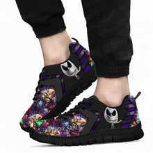 Load image into Gallery viewer, Personalized Nightmare Sneakers Custom Name Gift for Halloween