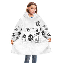 Load image into Gallery viewer, Personalized Nightmare Blanket Hoodie Custom Name Gift for Halloween