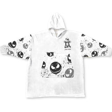 Load image into Gallery viewer, Personalized Nightmare Blanket Hoodie Custom Name Gift for Halloween