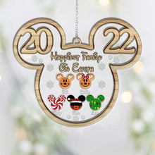 Load image into Gallery viewer, Personalized Mickey Mouse Family Christmas Ornament Custom Year Gift