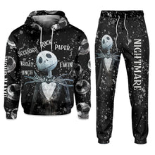 Load image into Gallery viewer, Personalized Nightmare Hoodie & Sweatpants Gift for Halloween