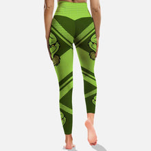 Load image into Gallery viewer, Personalized Grinch Hollow Tank Top & Leggings Gift for Women