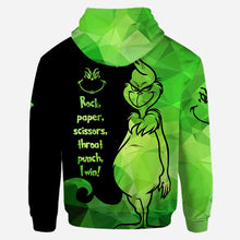 Load image into Gallery viewer, Personalized Grinch Hoodie & Leggings Set Custom Name Gift