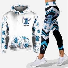 Load image into Gallery viewer, Personalized Diabetes Awareness Hoodie and Leggings Set for Women