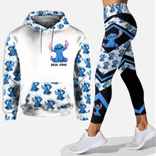 Load image into Gallery viewer, Personalized Stitch Hoodie & Leggings Gift for Kids and Adults
