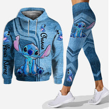 Load image into Gallery viewer, Personalized Ohana Hoodie and Leggings Set Custom Name Gift
