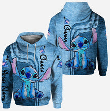 Load image into Gallery viewer, Personalized Ohana Hoodie and Leggings Set Custom Name Gift