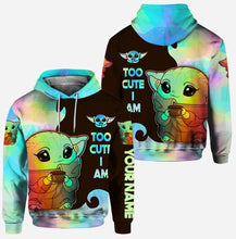 Load image into Gallery viewer, Personalized Hoodie and Leggings Set Cute Custom Name Gift
