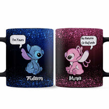 Load image into Gallery viewer, Personalized Ohana Mug Custom Name Gift for Couples
