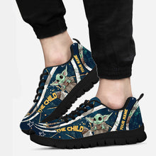 Load image into Gallery viewer, Personalized Sneakers with The Child Design Custom Name Gift