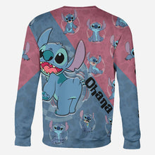 Load image into Gallery viewer, Personalized Ohana Hoodie Custom Name All-Over Print Gift