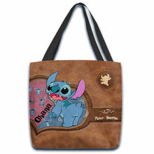 Load image into Gallery viewer, Personalized Ohana Tote Bag Custom Name Gift for Mom