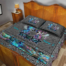 Load image into Gallery viewer, Personalized Ohana Quilt Set Custom Names Unique Gift for Couples