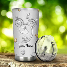 Load image into Gallery viewer, Personalized 20oz Tumbler Custom Name Dream Quote Gift for Graduation