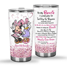 Load image into Gallery viewer, Personalized Bestie Tumbler Custom Name Gift for Friends