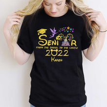 Load image into Gallery viewer, Personalized Graduation T-shirt and Hoodie With Name 2022 Gift
