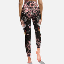 Load image into Gallery viewer, Personalized Cross Tank Top & Leggings with Custom Name for Kids