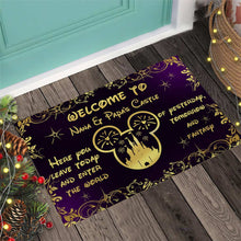 Load image into Gallery viewer, Personalized Doormat Welcome to Nana & Papa's Castle Gift