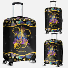 Load image into Gallery viewer, Personalized Luggage Cover for 50th Anniversary | Custom Name