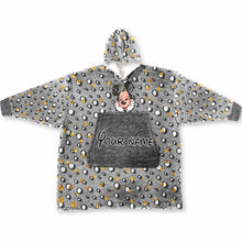 Load image into Gallery viewer, Personalized Magical Mouse Ears Blanket Hoodie Custom Name Gift for Kids