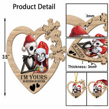 Load image into Gallery viewer, Personalized Christmas Ornament I'm Yours Custom Name Gift