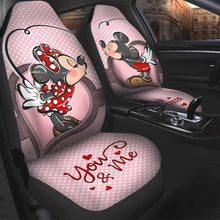 Load image into Gallery viewer, Personalized Mouse Seat Covers for Valentine's Day Wedding Gift