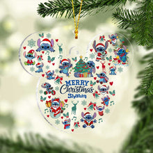 Load image into Gallery viewer, Personalized Ohana Christmas Ornament Custom Name Gift