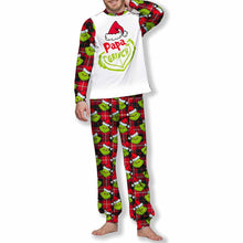 Load image into Gallery viewer, Personalized Grinch Christmas Pajamas Set for Couples