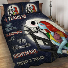 Load image into Gallery viewer, Personalized Nightmare Quilt Set with Custom Name | Unique Gift